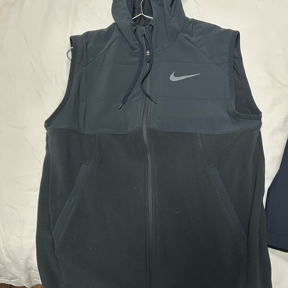 Nike Black Therma-Fit Jacket - Vest
